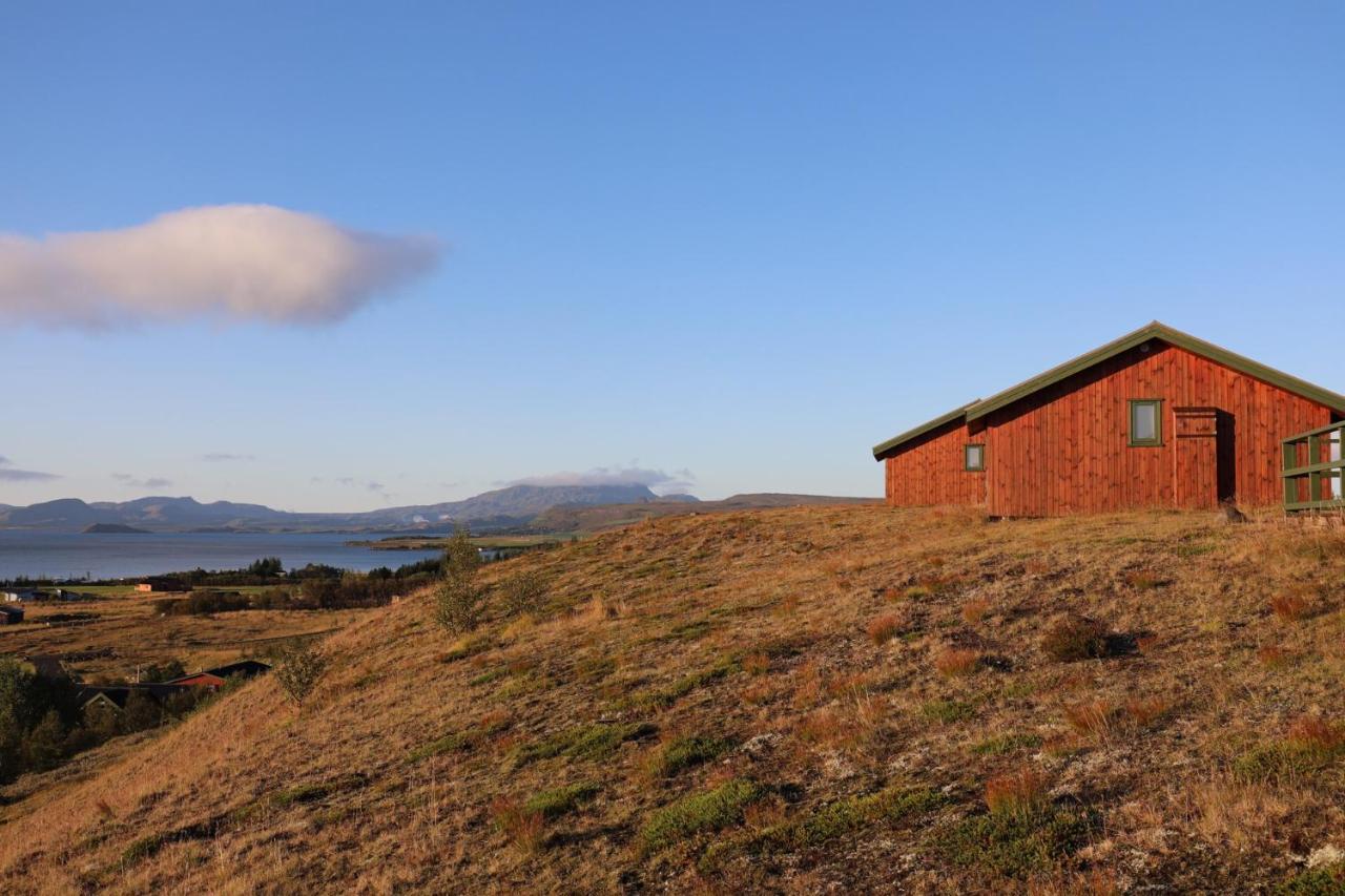 Lake Thingvellir Cottages Blaskogabyggd Bagian luar foto